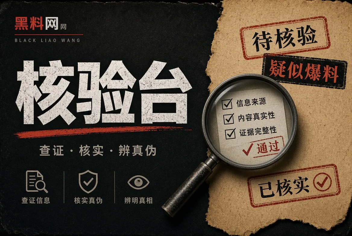 公开资料核验