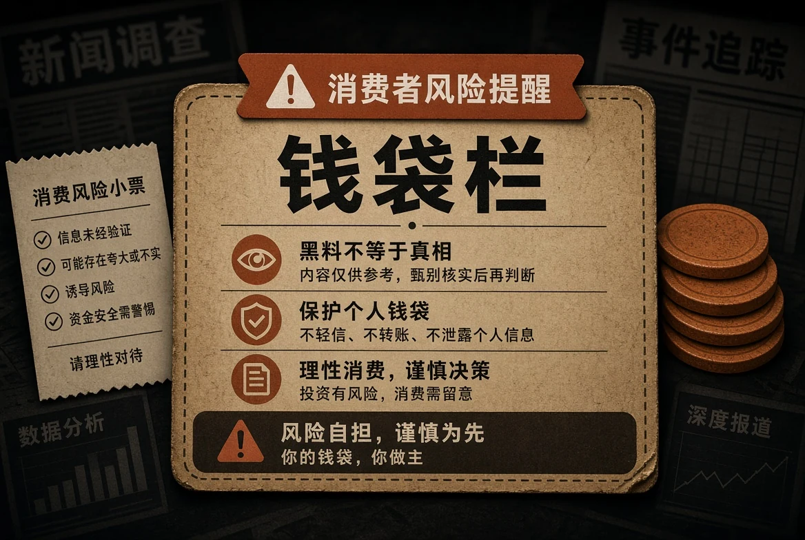 消费风险提醒